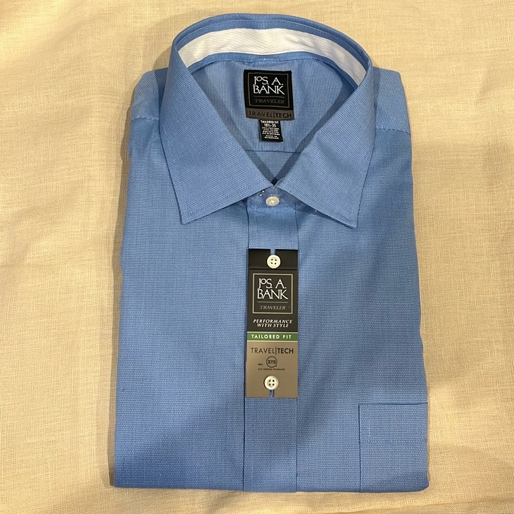 JoS A Bank Mens Long Sleeve Shirt